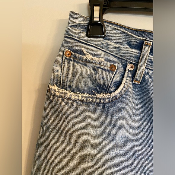 Agolde Riley High Rise Straight Crop in Curio Size 30 - Picture 5 of 12